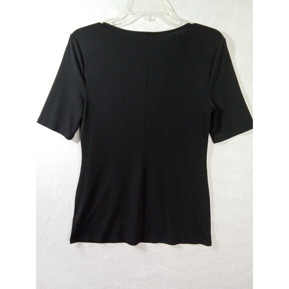 Bold Elements‎ Cut To Curve Black Short Sleeve Womens Medium - Picture 8 of 8